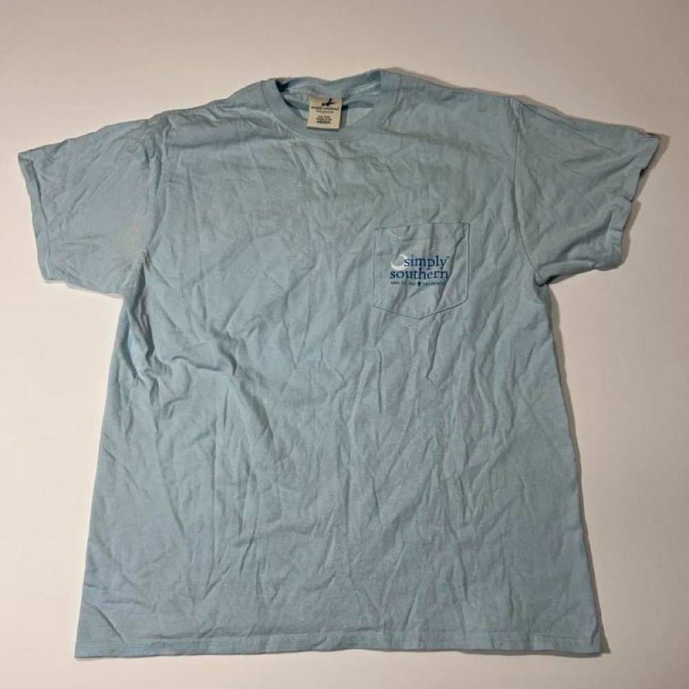 Simply Southern Beach You To It Graphic Tee Size M
